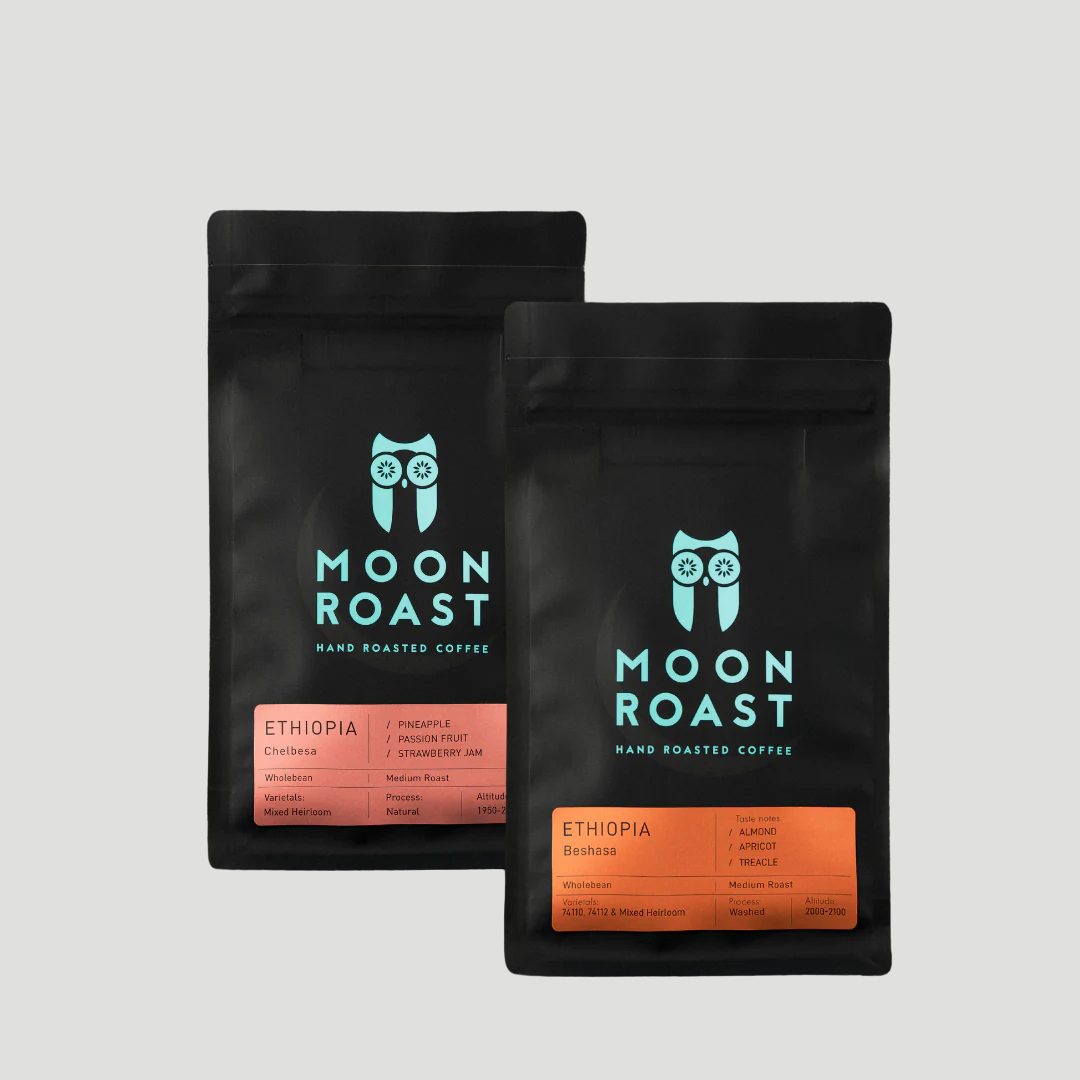Ethiopia Duo 2x 225g (Washed Vs Natural)