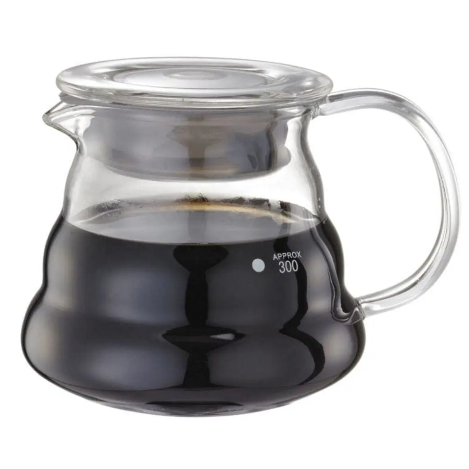 Tiamo V60/V02 Glass Server – 0.36L