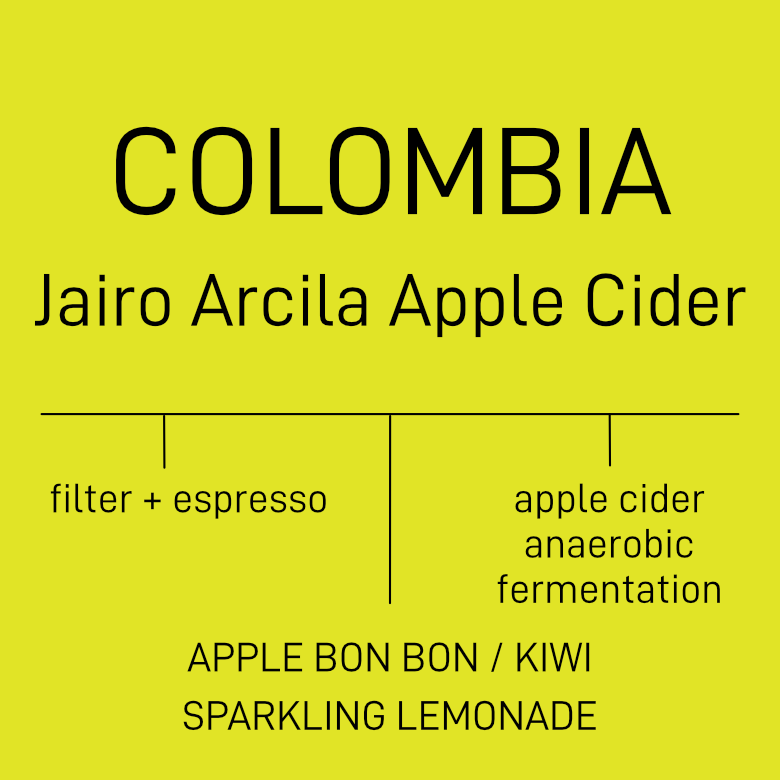 COLOMBIA - Jairo Arcila Apple Cider