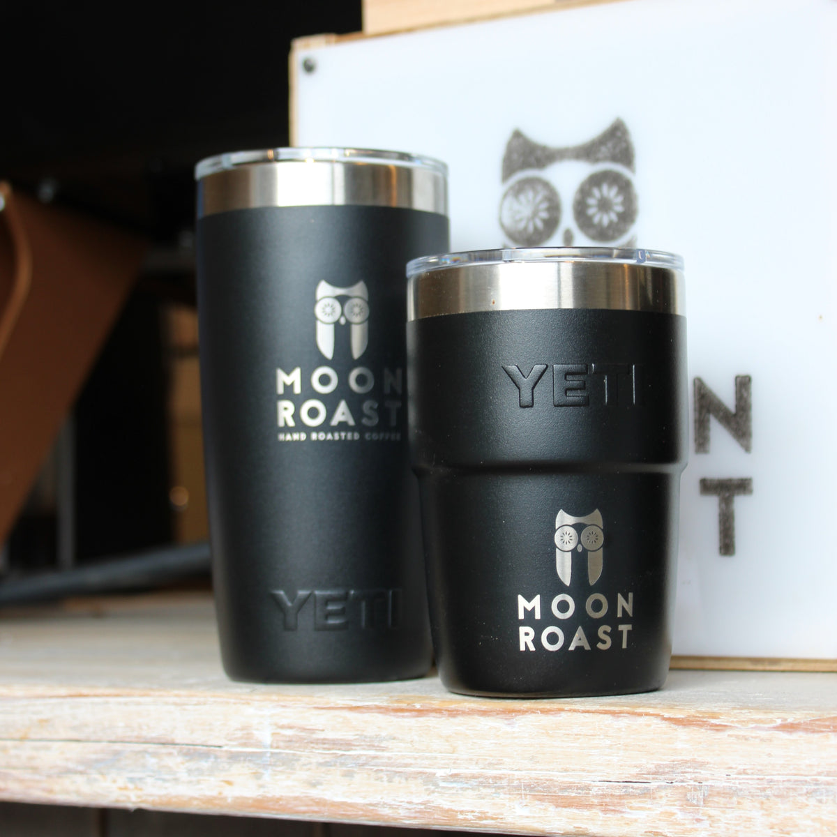 x YETI Rambler® Stackable Travel Cup