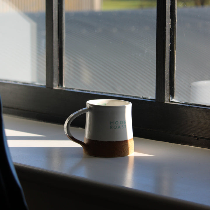 8oz Handmade Moon Roast Ceramic Mug