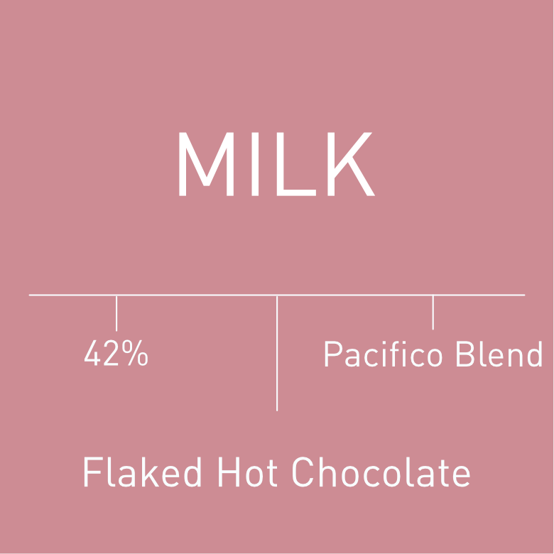 42% Milk Hot Chocolate - Pacifico Blend